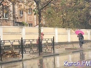 Коммунальщики в дождь устроили субботник на Свердлова
