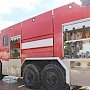 На боевое дежурство в Доброе из Нижнего Новгорода приехал новый пожарный автомобиль