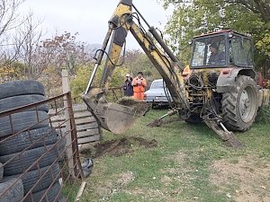 Несанкционированные врезки в водопровод ликвидировали в феодосийском посёлке