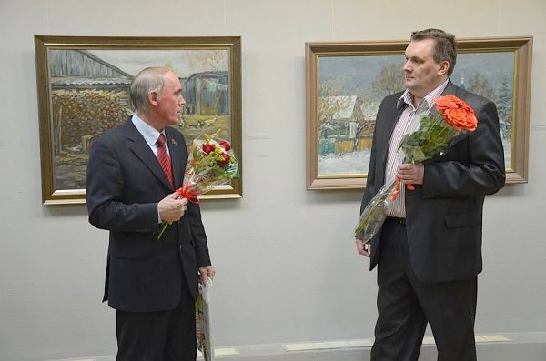 В Рязани открылась выставка художника Александра Трухина