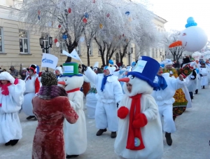 В Евпатории пройдёт парад снеговиков