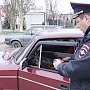 Севастопольские автоинспекторы проводят проверки транспортных средств на соответствие тонировки