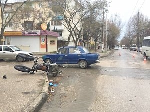 Трехколесный электротрайк попал в ДТП