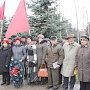 Тульская область. Коммунисты города Ефремова празднуют годовщину освобождения города от фашистских захватчиков