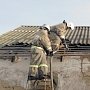 За выходные крымские пожарные 5 раз привлекались к ликвидации пожаров