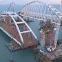Монтаж автодорожных пролётов Крымского моста завершён