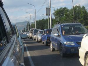 В Симферополе администрация предлагает запретить остановку и стоянку транспорта по правой стороне улиц Самокиша и Крылова