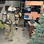 Севастопольские спасатели провели учения по ликвидации условного пожара в крупном мебельном торговом центре