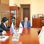 Глава парламента республики провел встречу с главным раввином Симферополя