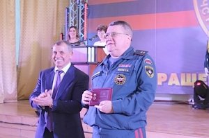 Сергей Шахов — первый из крымчан, удостоенный почетного звания «Заслуженный спасатель Республики Крым»