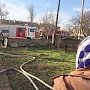 Два человека погибли на пожаре в Симферопольском районе