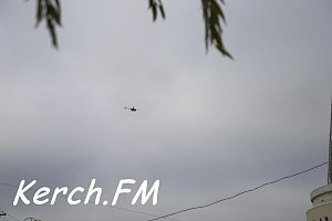 Над Керчью вновь разлетались частные вертолеты