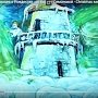 Крымская художница нарисовала к Рождеству мультфильм из цветного жидкого песка