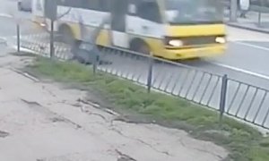 В Севастополе маршрутка сбила пешехода на «зебре»