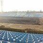 На главной спортарене Крыма от зелёного газона ничего не осталось