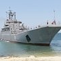 Десантный корабль «Ямал» столкнулся с сухогрузом в Эгейском море