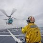 Украинским вертолётчикам разрешили сесть на палубу американского эсминца