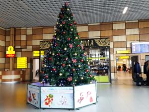 Аэропорт «Симферополь» в новогодние праздники обслужил более 100 000 пассажиров
