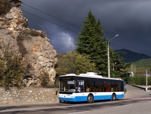 В Крыму дефицит водителей троллейбусов