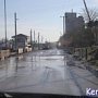 В Керчи на Кокорина произошёл прорыв водовода