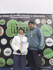 В Севастополе полицейские участвовали в зимнем кубке по легкой атлетике