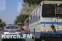 В Керчи приостановили движение троллейбусов