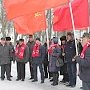 Коммунисты Костромы возложили цветы к подножию памятника В.И. Ленину
