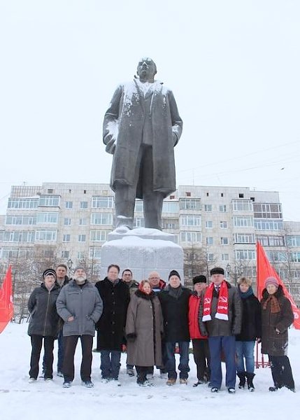 Магадан. День памяти Великого вождя