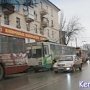 На «Музее» в Керчи оборвало троллейбусную линию