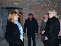 Алла Пашкунова с рабочим визитом посетила Сакский район, кроме того, посёлки Мирный и Новоозерное