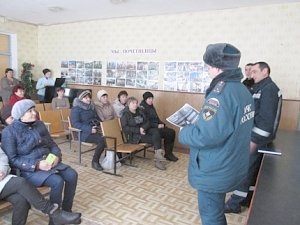 Профилактика пожаров в жилом секторе на контроле МЧС России!