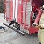 Сотрудники МЧС тушили «пожар» на базе вино-коньячного завода