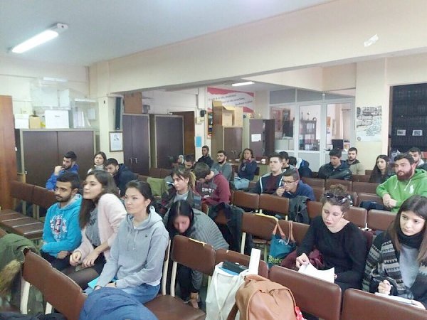 В Афинах состоялась встреча лидеров национального студенческого профсоюза в Греции MAS и независимого студенческого профсоюза «Дискурс» в России