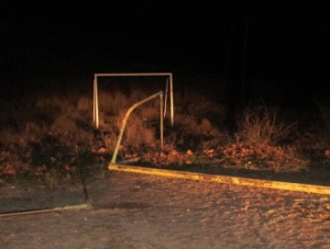 В Верхнесадовом после падения футбольных ворот погиб подросток