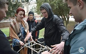 В Керчи прошёл исторический квест «Сталинградская битва»