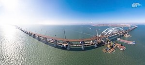Крымский мост: два года строительства в цифрах и фактах
