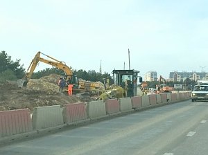 Начали реконструкцию Камышовского шоссе