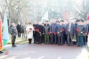 В Симферополе чествовали воинов-интернационалистов