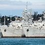 Украинский чиновник потребовал от России отремонтировать брошенные в Крыму корабли ВМСУ