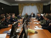 Сергей Аксёнов дал напутствие перед началом командно-штабных учений Погрануправления ФСБ по Крыму