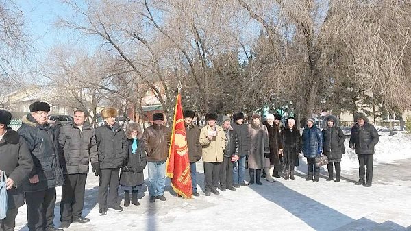 Забайкальский край. В Красном Чикое прошёл митинг в честь юбилея Красной Армии