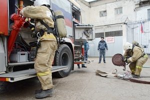 В г. Симферополь прошла совместная тренировка с представителями УФСИН