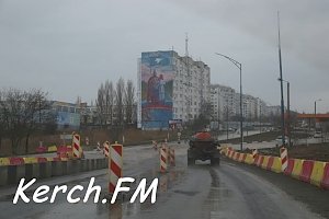 На шоссе Героев Сталинграда в Керчи транспорт пустили по новому участку дороги
