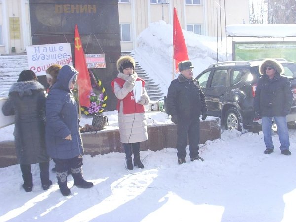 Республика Якутия. В Алдане прошёл митинг в защиту П.Н. Грудинина