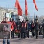 Коммунисты Севастополя пришли к Мемориалу защитникам города, чтобы почтить память И.В. Сталина