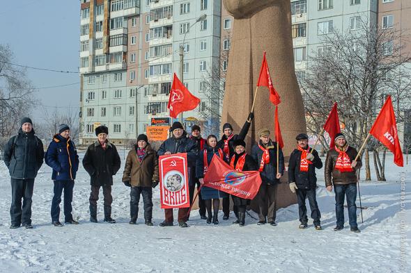 Красноярск. Память о Сталине будет жить в веках!