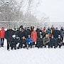 В столице России прошёл волейбольный турнир на снегу "Красная Зима" в честь 100-летия Ленинского Комсомола