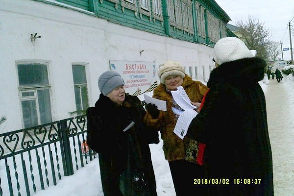 Рязанская область. Клепиковские коммунисты наращивают темп агитационной работы