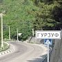 Аварийный участок дороги в Гурзуфе открыт для движения, тем не менее с ограничениями
