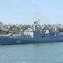 Фрегат «Адмирал Эссен» Черноморского флота вышел в первый в 2018 году морской поход